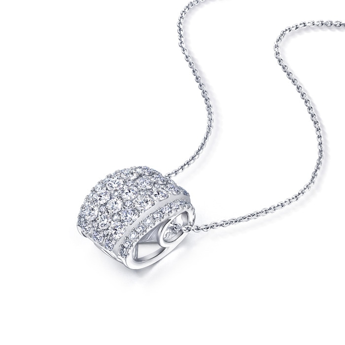 18K白色黄金 吊墜 | 周生生珠寶 | 88966P - 2