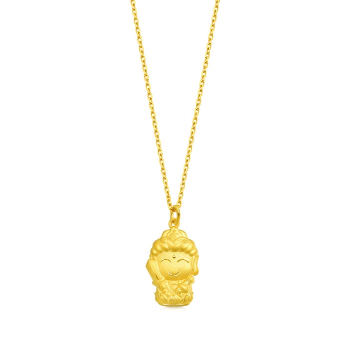Solid Gold Pendant | Chow Sang Sang Jewellery | Cultural Blessings | 89232P - 1