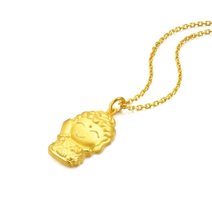 Solid Gold Pendant | Chow Sang Sang Jewellery | Cultural Blessings | 89232P - 4