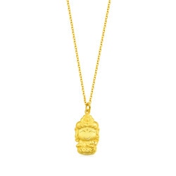 'Fate with Buddha' 999.9 Gold Great Strength Buddha (Horse) Pendant