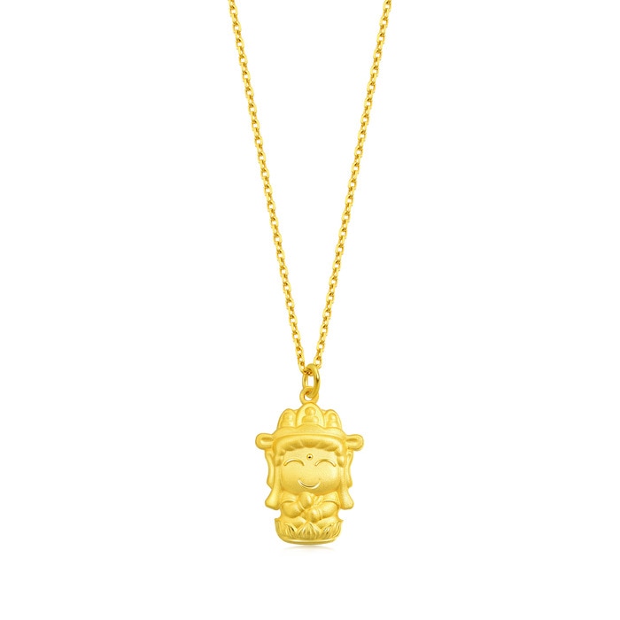 Solid Gold Pendant | Chow Sang Sang Jewellery | Chinese Gifting Collection | 89235P - 1