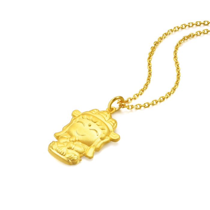 Solid Gold Pendant | Chow Sang Sang Jewellery | Chinese Gifting Collection | 89235P - 4