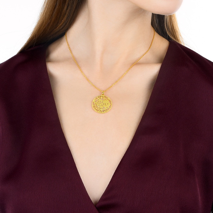 Solid Gold Pendant | Chow Sang Sang Jewellery | Chinese Gifting Collection | 89271P - 2