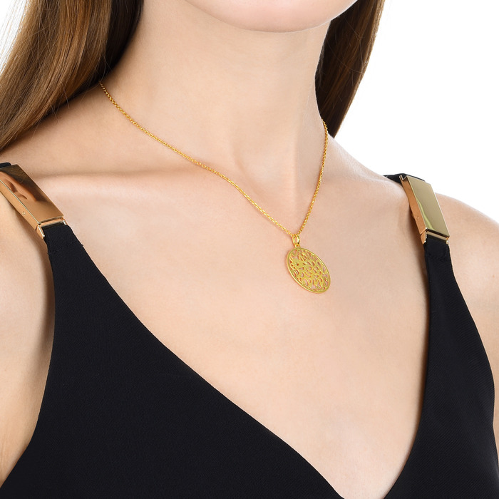 Solid Gold Pendant | Chow Sang Sang Jewellery | Chinese Gifting Collection | 89272P - 3