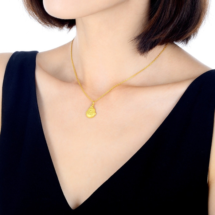 Solid Gold Pendant | Chow Sang Sang Jewellery | PetChat | 89286P - 3