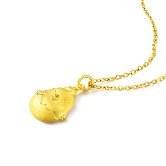 Solid Gold Pendant | Chow Sang Sang Jewellery | PetChat | 89286P - 4