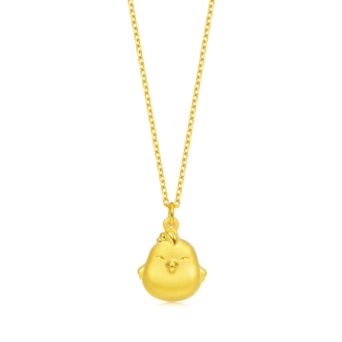 999黃金 吊墜 | 周生生珠寶 | PetChat | 89601P - 1