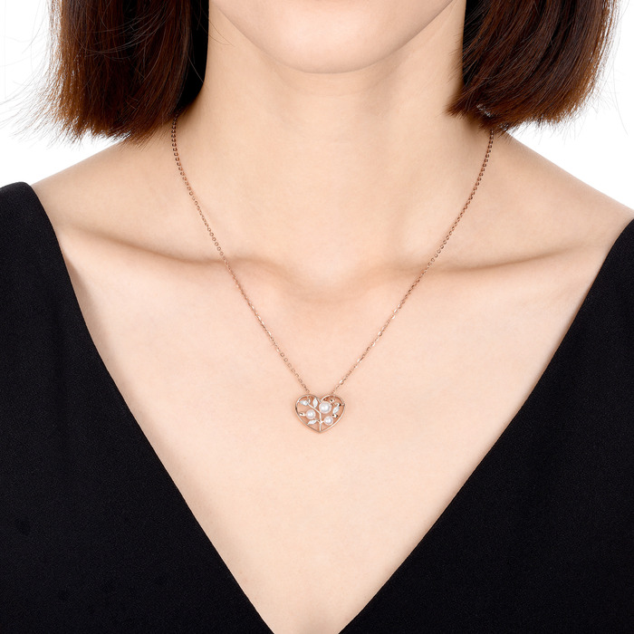 18K白色黄金及玫瑰金 吊墜 | 周生生珠寶 | Daily Luxe | 89672P - 2