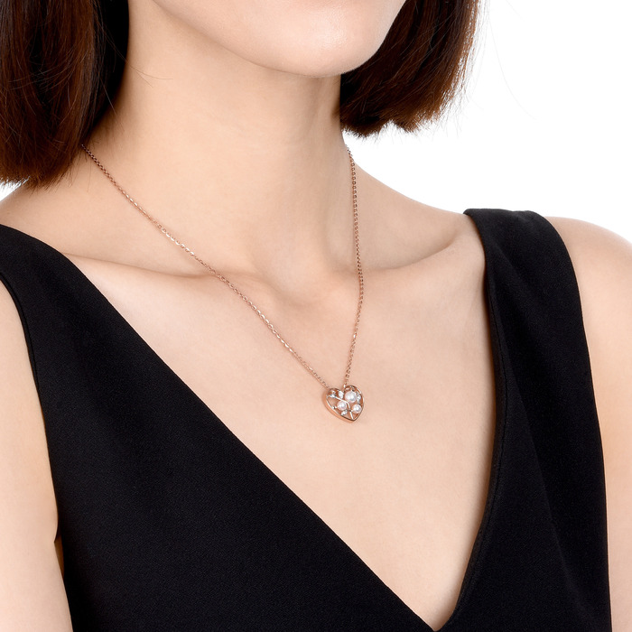 18K白色黄金及玫瑰金 吊墜 | 周生生珠寶 | Daily Luxe | 89672P - 3