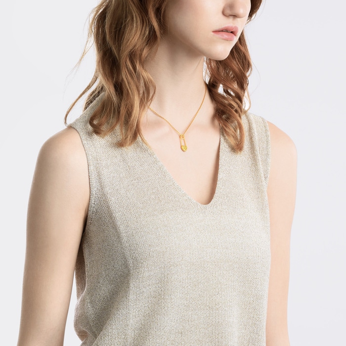 999.9黃金 吊墜 | 周生生珠寶 | Love Decode 「愛情密語 」 | 90207P - 3