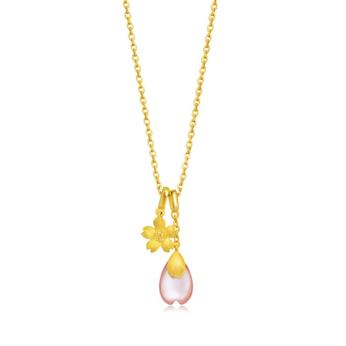 Solid Gold Pendant | Chow Sang Sang Jewellery | Daily Luxe | 90321P - 1