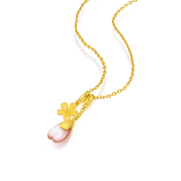 Solid Gold Pendant | Chow Sang Sang Jewellery | Daily Luxe | 90321P - 5