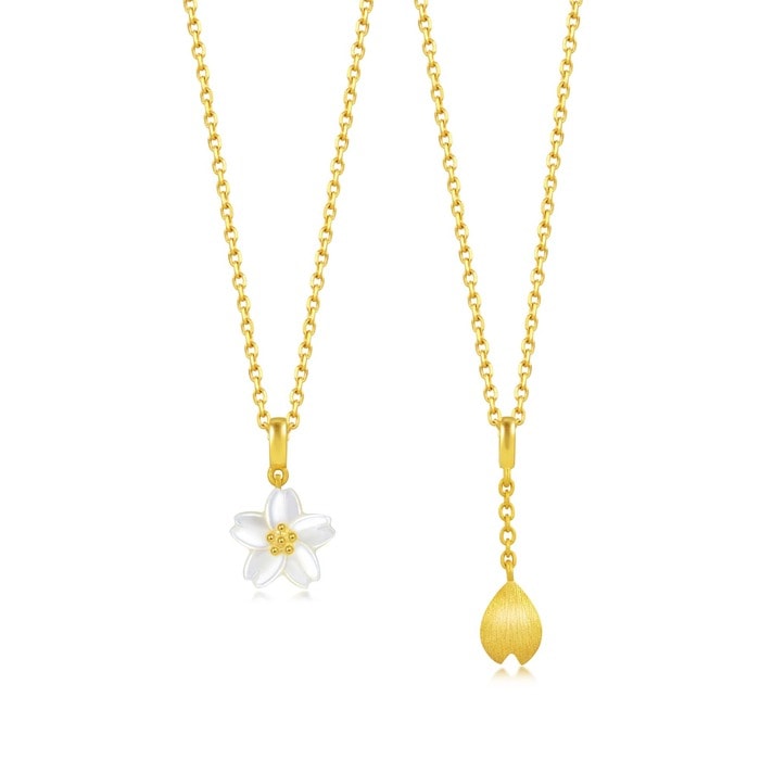 Solid Gold Pendant | Chow Sang Sang Jewellery | Daily Luxe | 90322P - 3