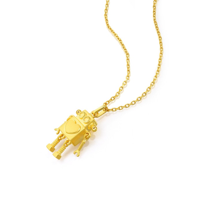 Solid Gold Pendant | Chow Sang Sang Jewellery | Love Decode | 90514P - 4