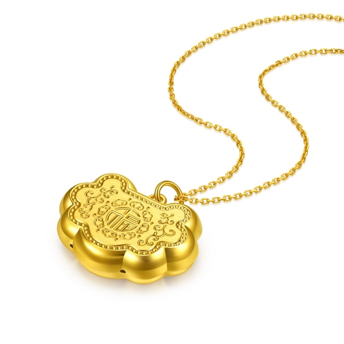 Solid Gold Pendant | Chow Sang Sang Jewellery | Chinese Gifting Collection | 90622P - 2