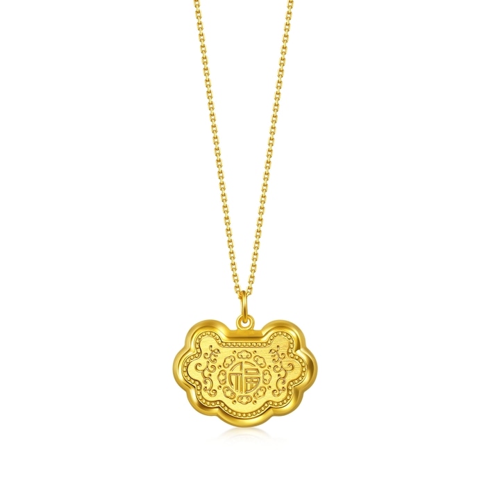 Solid Gold Pendant | Chow Sang Sang Jewellery | Chinese Gifting Collection | 90622P - 1