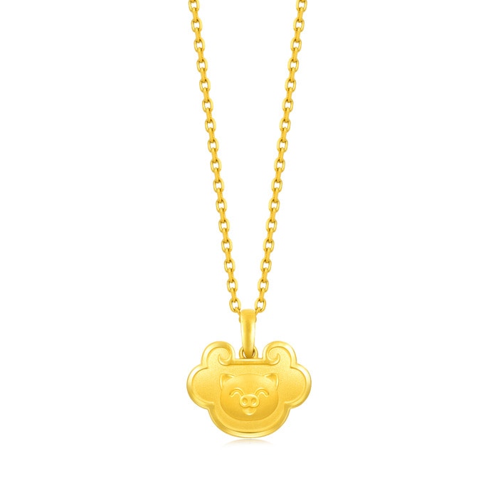 999.9黃金 吊墜 | 周生生珠寶 | 生生有禮 | 90713P - 1