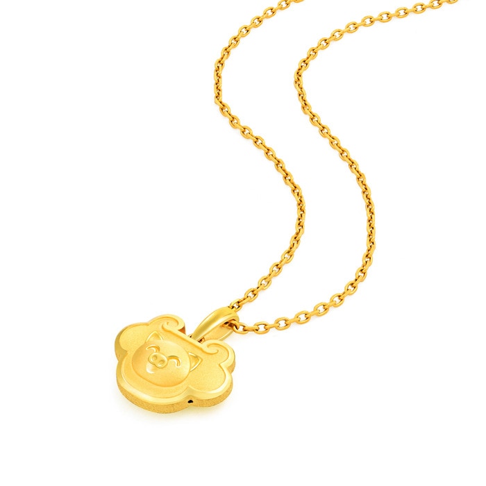 999.9黃金 吊墜 | 周生生珠寶 | 生生有禮 | 90713P - 4