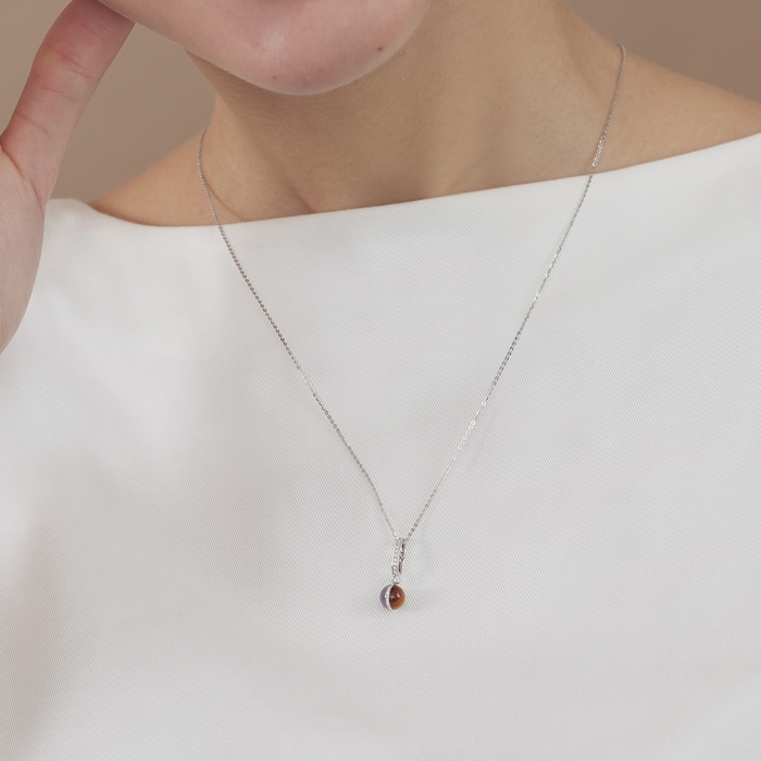 18K白色黄金 吊墜 | 周生生珠寶 | 90736P - 2