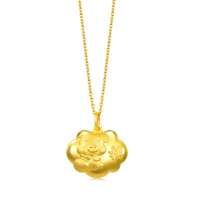 999.9黃金 吊墜 | 周生生珠寶 | 生生有禮 | 90998P - 1