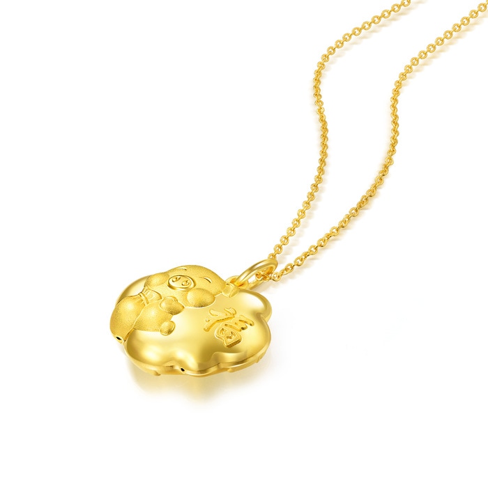 999.9黃金 吊墜 | 周生生珠寶 | 生生有禮 | 90998P - 4