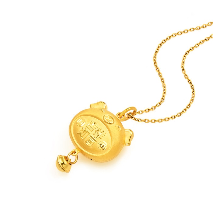 999.9黃金 吊墜 | 周生生珠寶 | 生生有禮 | 91001P - 4