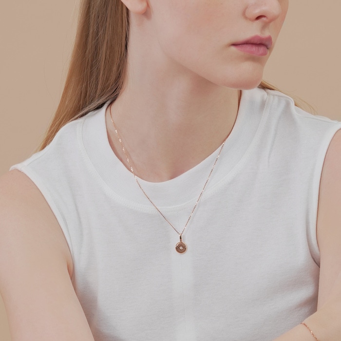 18K Rose Gold Pendant | Chow Sang Sang Jewellery | 91010P - 3