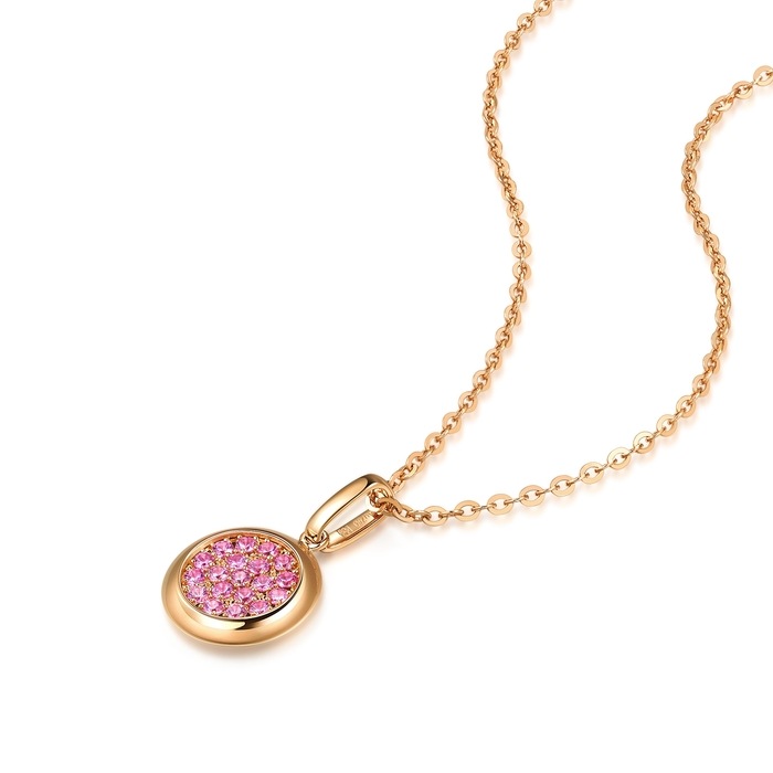 18K玫瑰金 吊墜 | 周生生珠寶 | 91011P - 5