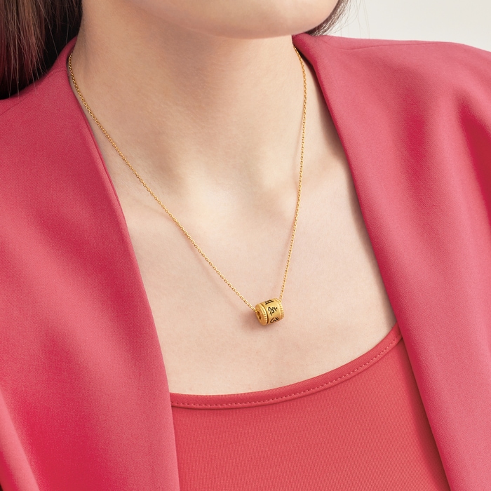 999黃金 吊墜 | 周生生珠寶 | Cultural Blessings 「文化祝福」 | 91037P - 2