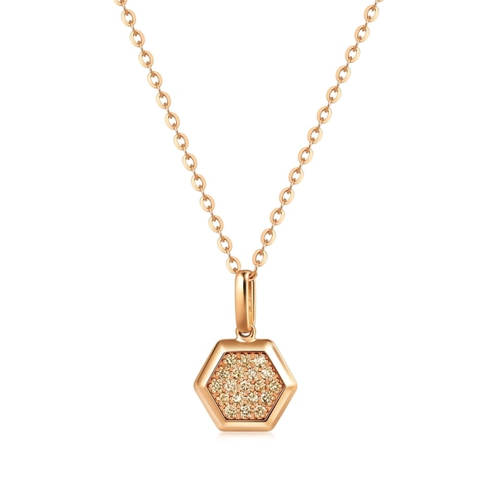 18K Rose Gold Pendant | Chow Sang Sang Jewellery | 91235P - 1