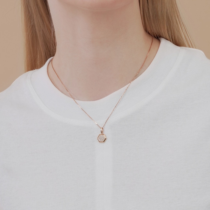 18K Rose Gold Pendant | Chow Sang Sang Jewellery | 91235P - 2
