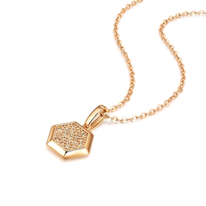 18K Rose Gold Pendant | Chow Sang Sang Jewellery | 91235P - 4
