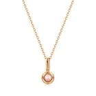 Timeless' 18K Rose Gold Mother of Pearl Pendant