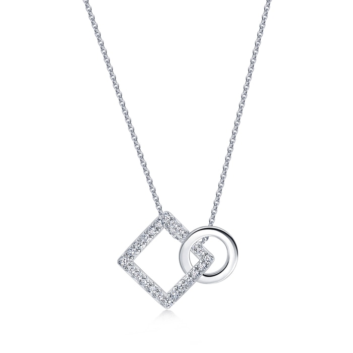 18K White Gold Pendant | Chow Sang Sang Jewellery | 91339P - 5