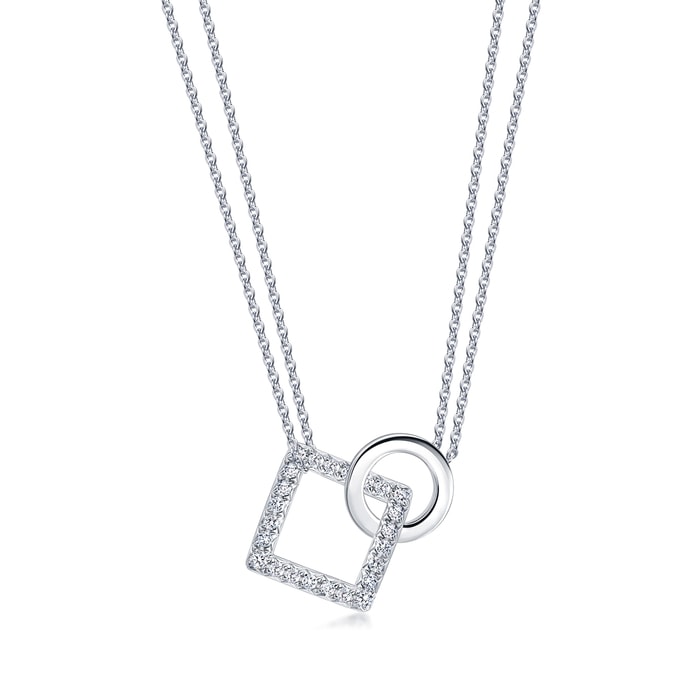 18K White Gold Pendant | Chow Sang Sang Jewellery | 91339P - 6