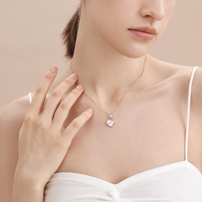 18K Rose Gold Pendant | Chow Sang Sang Jewellery | 91376P - 3