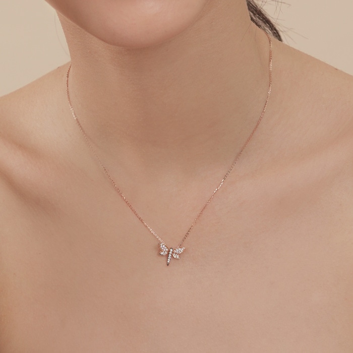 18K Rose & Black Gold Pendant | Chow Sang Sang Jewellery | 91559P - 2