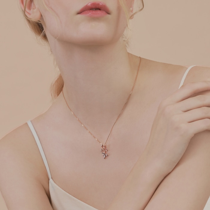 18K玫瑰金及黑色黄金 吊墜 | 周生生珠寶 | 91798P - 3