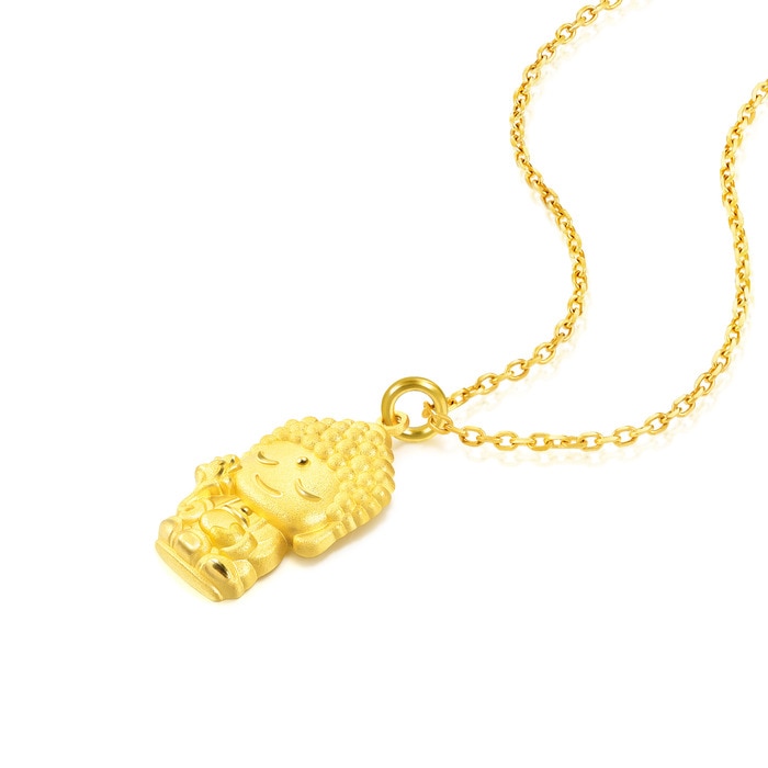 Solid Gold Pendant | Chow Sang Sang Jewellery | Chinese Gifting Collection | 91840P - 4