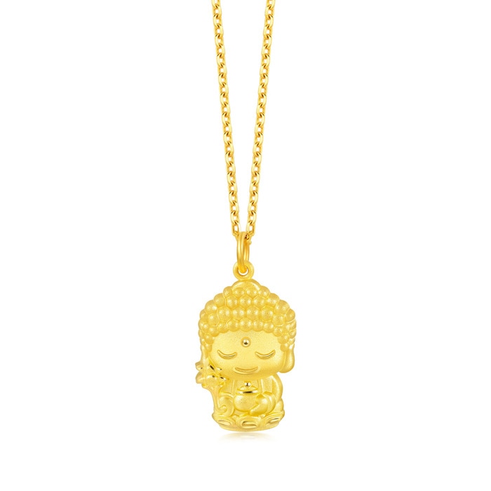 Solid Gold Pendant | Chow Sang Sang Jewellery | Chinese Gifting Collection | 91840P - 1