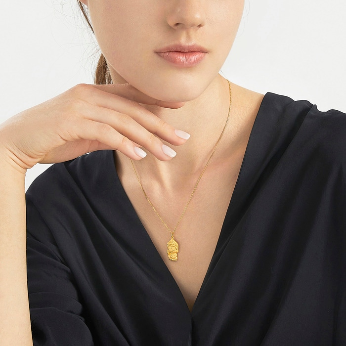 Solid Gold Pendant | Chow Sang Sang Jewellery | Chinese Gifting Collection | 91840P - 3