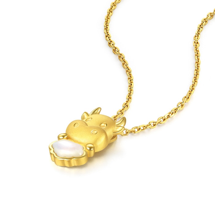 Solid Gold Pendant | Chow Sang Sang Jewellery | Chinese Gifting Collection | 91992P - 4