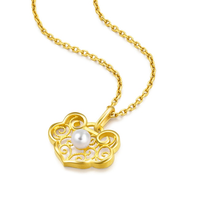 999.9黃金 吊墜 | 周生生珠寶 | Cultural Blessings 「文化祝福」 | 92009P - 4