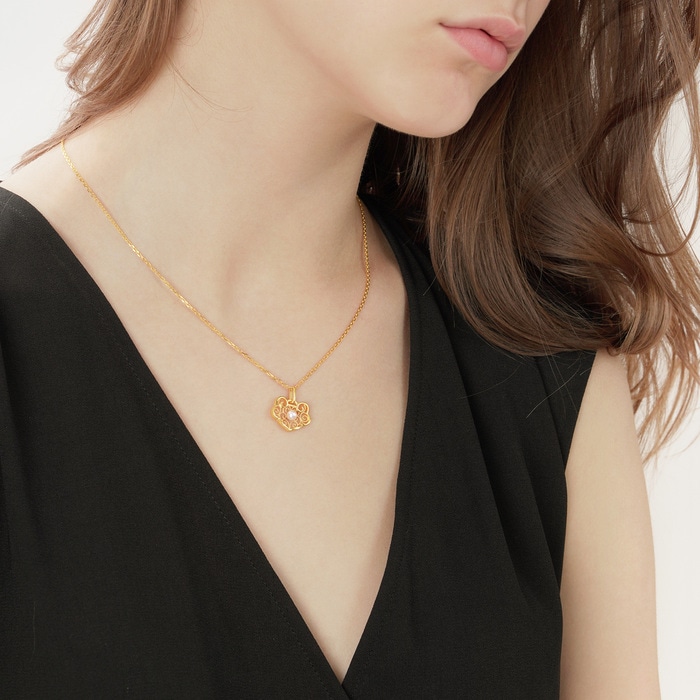 999.9黃金 吊墜 | 周生生珠寶 | Cultural Blessings 「文化祝福」 | 92009P - 3