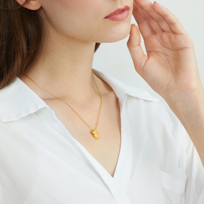 999.9黃金 吊墜 | 周生生珠寶 | Love Decode 「愛情密語 」 | 92014P - 3