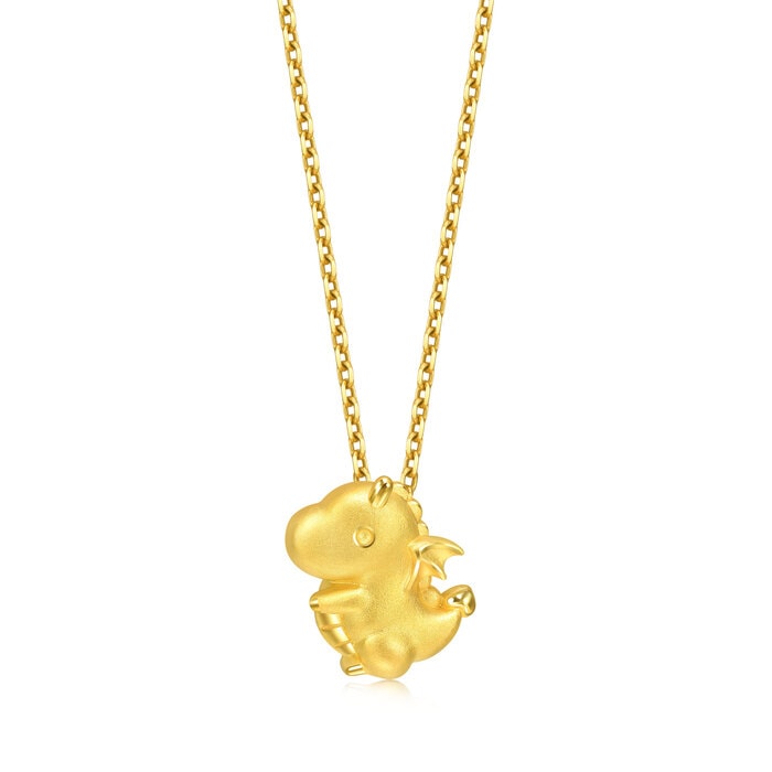 PetChat 999.9 Gold Dinosaur Pendant | Chow Sang Sang Jewellery eShop