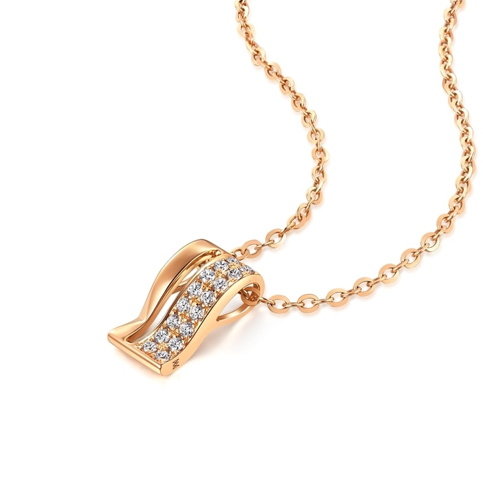 18K Rose Gold Pendant | Chow Sang Sang Jewellery | 92034P - 4