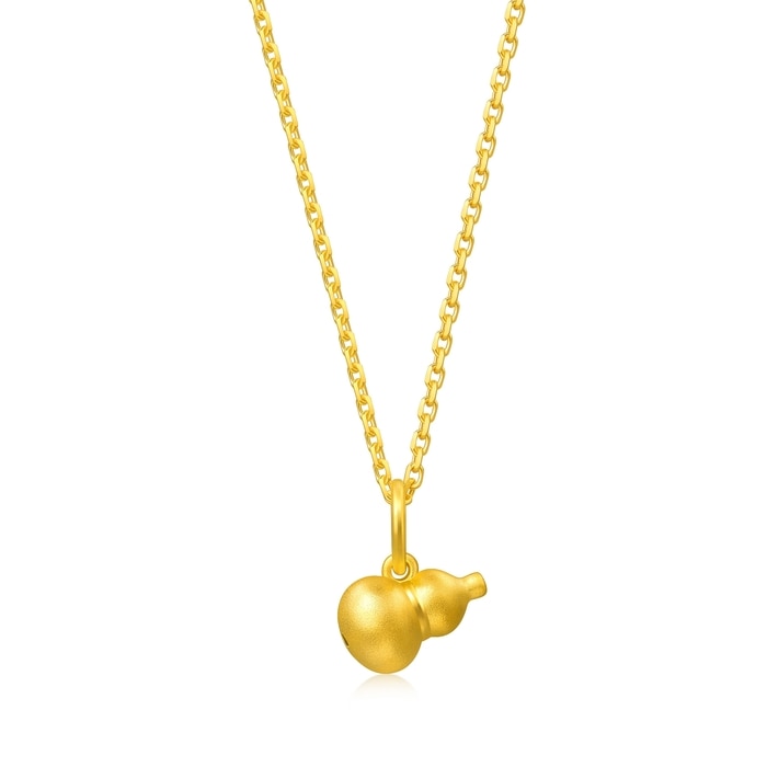 Solid Gold Pendant | Chow Sang Sang Jewellery | Cultural Blessings | 92039P - 5