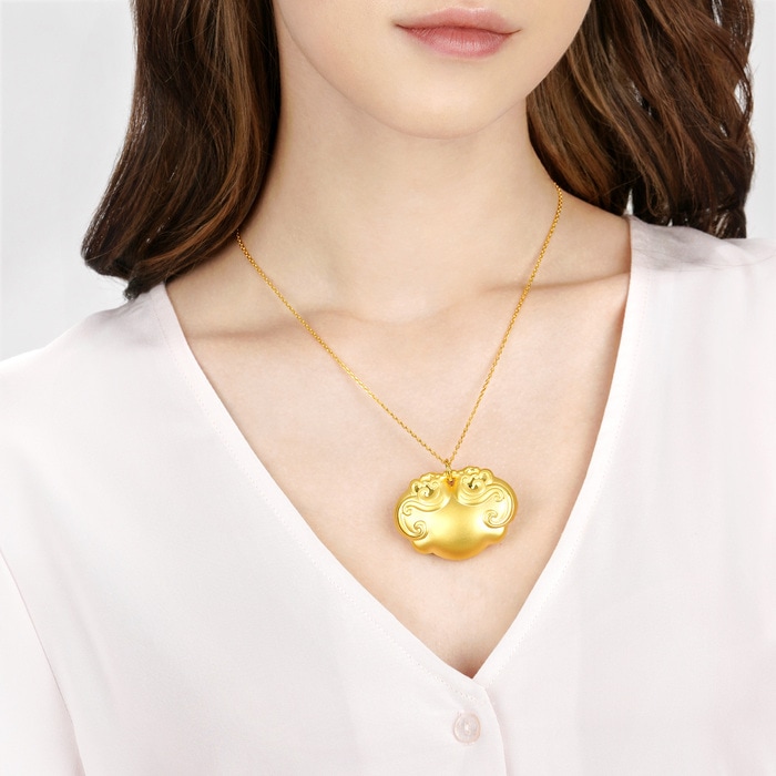 999.9黃金 吊墜 | 周生生珠寶 | 生生有禮 | 92146P - 2