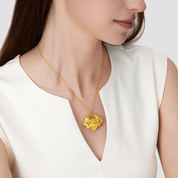 999.9黃金 吊墜 | 周生生珠寶 | 生生有禮 | 92148P - 3